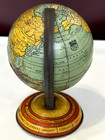 Rare Vintage J  Chein 1930 s Tin World Globe Month  Zodiak  Seasons  Made In Usa