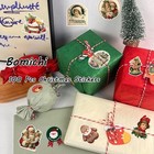 272 Pcs Vintage Merry Christmas Stickers holiday Stickers   For Decoration Ch   