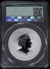 2024 Australia 1 Oz Silver Lunar Year Of The Dragon Yellow Colorized Cac Ms 70
