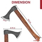 Medieval Viking Antiqued Vikings Francisca Axe Outdoor Chopping Axe Hatchet