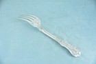 Tiffany English King Sterling Silver 7-1 2  Dinner Fork No Monogram
