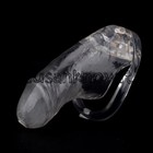 3d Printing Male Chastity Cage Device Realistic Design Men Lock Belt Rings