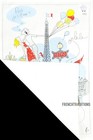 French Cotton Kitchen Dish tea Towel - I Love Paris- Made In France