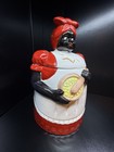 Vintage 1977 Aunt Ceramic Cookie Jar Canister African American Americana Read