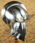 Medieval Knight Solid Steel Viking Sca Helmet For Battle With Chain Male Larp R