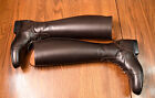 Sergio Grasso  New  Zipper Brown Field Tall Boots  41 Lw   usa Ladies 9 5-10 