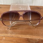Vintage Women s Puccini Iii Ml Sunglasses Frame Made In Italy Aviator Style