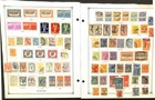 Uruguay Stamp Collection On 50 Scott International Pages  1856-1975  bf 