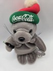 Coca-cola Coke Seal W  Hat 9  Bean Bag Stuffed Animal Toy 1998 Original Tag