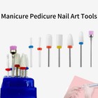 14 35pcs Manicure Pedicure Ceramic Nail Drill Bits Set Electric Nail Art Tools