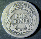 1913-s 10c Ten Cent Barber Dime