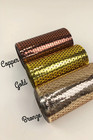 Punchinella Sequin Waste Mixed Media Honeycomb Stencil Polka Dot Ribbon 12 Color