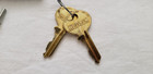 Hudson 1 2  By 1- 3 4  File Cabinet Lock  fc6046 W  2 Keys Free Shipping