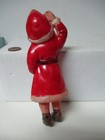 Vintage Japan Celluloid Christmas Santa Claus Waving