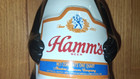 1972 Hamms  Beer Bear Vintage Decanter - 11  Tall - Made In Brazil