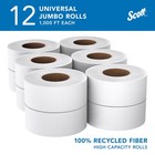 Scott Professional 100 Recycled Fiber High-capacity Jumbo Roll Toilet Paper