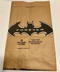 1995 Vintage Batman Forever Paper Bag Plus Two 2 Wax Cups
