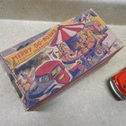 Vintage T n Japan Tin Merry Go-round Truck   Box  Friction 8-1 2 