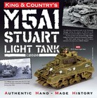 King   Country D Day Dd395 U s  M5a1 Stuart Bocage Buster Tank Set