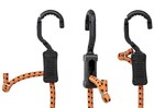 Mabc-24 All- Purpose Bungee Cords With Hooks  Orange black  24-inch Adjustable