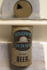 1930s  los Angeles  Brown Derby Pilsner  O i Irtp  Flat Top Beer Can  California