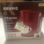 New Sealed Keurig K-express Essentials K25 Single-serve K-cup Coffee Maker     Red
