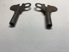 Vintage To Antique Lot Of 2 Roller Skate Keys With Wrenches