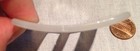 1 Large Off-white Pearlized Plastic Buckle Slide Almost 2  Inside Measurmnt 7799