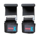 Power Wrist Straps Hook Bar Weight Lifting Training Gym Bar Support Lift Gloves