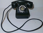 Vintage Mcm Stromberg Carlson Phone Rotary Dial Black Desk Model 1243 Telephone