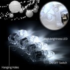 White Led Mini Party Light For Paper Lantern  Balloons Weddings Decorations 30pc