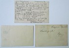 Bosnia And Herzegovina Lot Of 3 Stationary Cards Antique Postcards