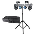 5 In1 Led Moving Head Par Effect Light With Tripod Stand Dmx For Dj Party Lights