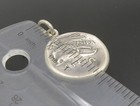 925 Sterling Silver  Vintage Eagle Catching Dolphin Pendant  Pt19895