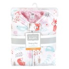 Hudson Baby Unisex Baby Mink With Sherpa Inner Sleeping Bag  Sack  Blanket  G   