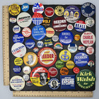 Lot Of 53 Vintage Us Local And National Campaign Pin Buttons   Bonus N87