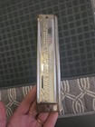 Vtg 60 s M  Hohner 64 Chromonica 4 Chromatic Octave Pro Model Harmonica  7 3 4  