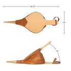 Large Fireplace Bellows Indoor Outdoor Fire Pit Tools 18 75x7 5 Fire Air Blower