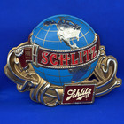 Vtg 1970 s Schlitz Beer Plastic World Globe Advertising 3d Sign