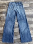 Gap Kids High Rise Wide Leg Jeans Girls Size 12 Med Wash Adjustable Waist