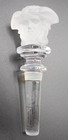 Rosenthal Versace Crystal Wine Stopper Clear White Frosted Medusa