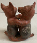 Vintage Colima Dancing Dogs Mexican Pottery Folk Art 6 