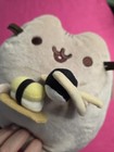Gund Pusheen Plush Sushi Eating Snackables Chopstick Stuffed Animal Cat 9  2019