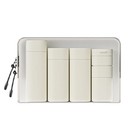 5-pack Tsa Approved Travel Bottles - Leak Proof Toiletries Set For Liquids