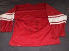 Allen Americans Team Signed Red Star A Jersey Ot Sports Size L