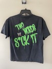 Y2k Wwe D Generation X    two Words  S ck It    Shirt Size Medium Triple H Hbk Wwf