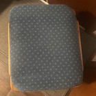Vintage Nursery Glider Ottoman Gliding Rocking Footstool Baby Heavy Duty Oakwood