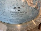 Large World Globe Mid Century Modern Base 1969 Nat Geo