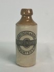 Antique Brewed Ginger Beer Stoneware Bottle Armstrong   Dickie Dumfries Scotland