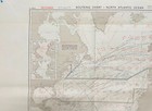 Admiralty 5124 12  Routeing Chart North Atlantic Ocean Nautical Marine Map Chart